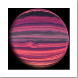 Gas Giant (planet version) Posters and Art